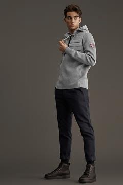 Chamarras Canada Goose Hombre Outlet - HyBridge Prendas De Punto Grises DY8502143